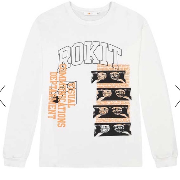 New with Tags Rokit Free Will Long Sleeve - Picture 1 of 6